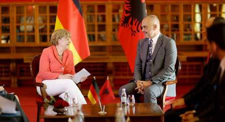 Merkel: Investimet Gjermane ne Shqiperi gati, forconi ligjin